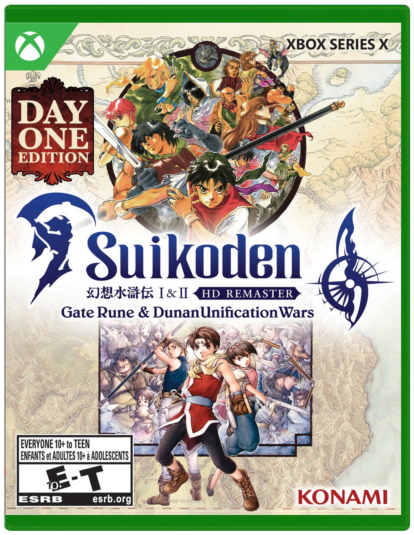 Suikoden I & II HD Remastered XSX Konami