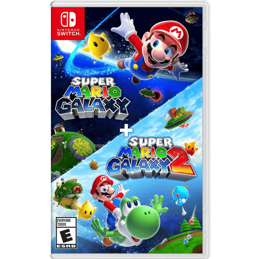 SUPER MARIO GALAXY + SUPER MARIO GALAXY 2 SWITCH 1 y 2 - EASY GAMES