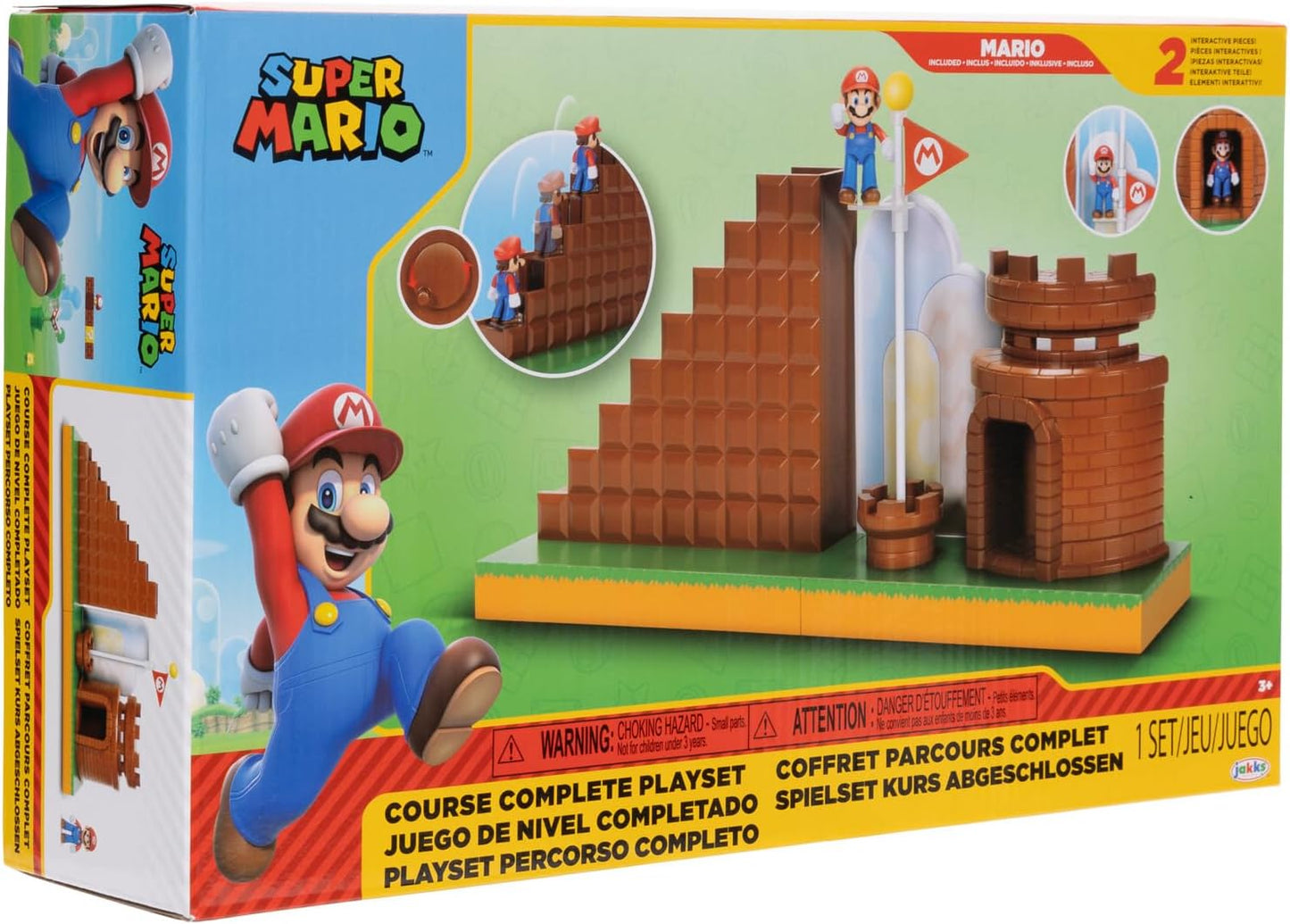 SUPER MARIO JUEGO COMPLETO FIGURAS DE ACCIÓN EASY GAMES