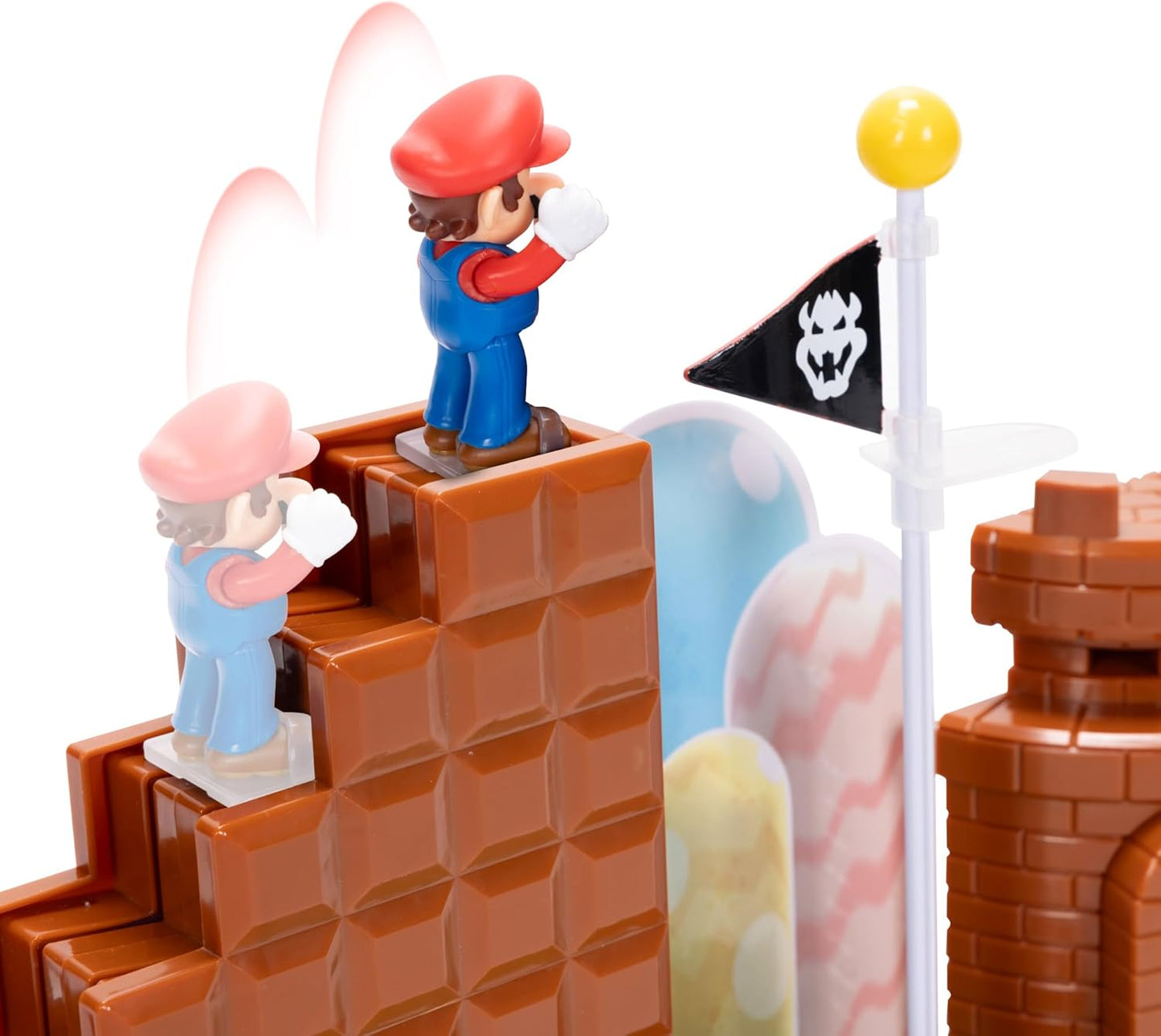 SUPER MARIO JUEGO COMPLETO FIGURAS DE ACCIÓN EASY GAMES