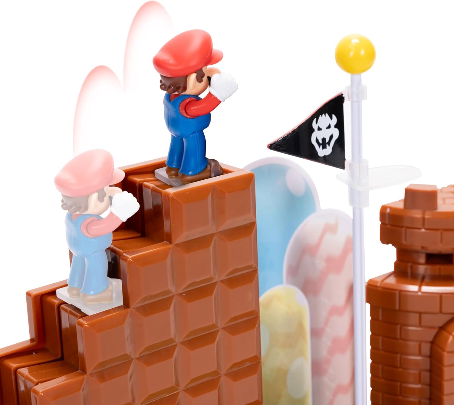 SUPER MARIO JUEGO COMPLETO FIGURAS DE ACCIÓN EASY GAMES