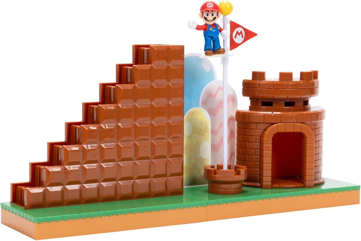 SUPER MARIO JUEGO COMPLETO FIGURAS DE ACCIÓN EASY GAMES