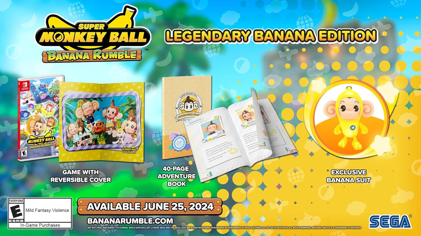 SUPER MONKEY BALL BANANA RUMBLE EASY GAMES