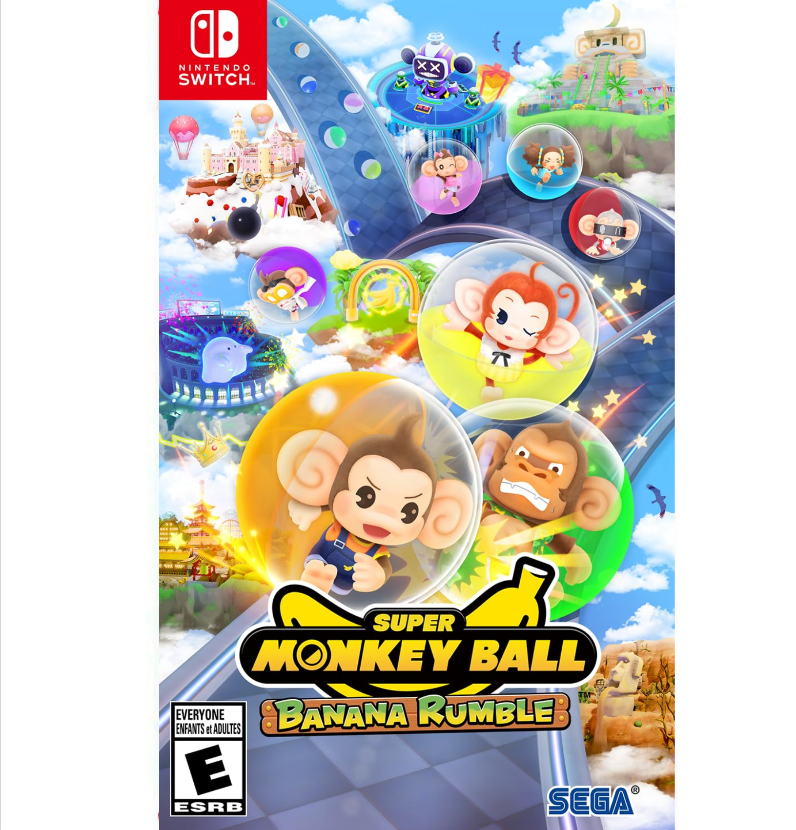SUPER MONKEY BALL BANANA RUMBLE EASY GAMES