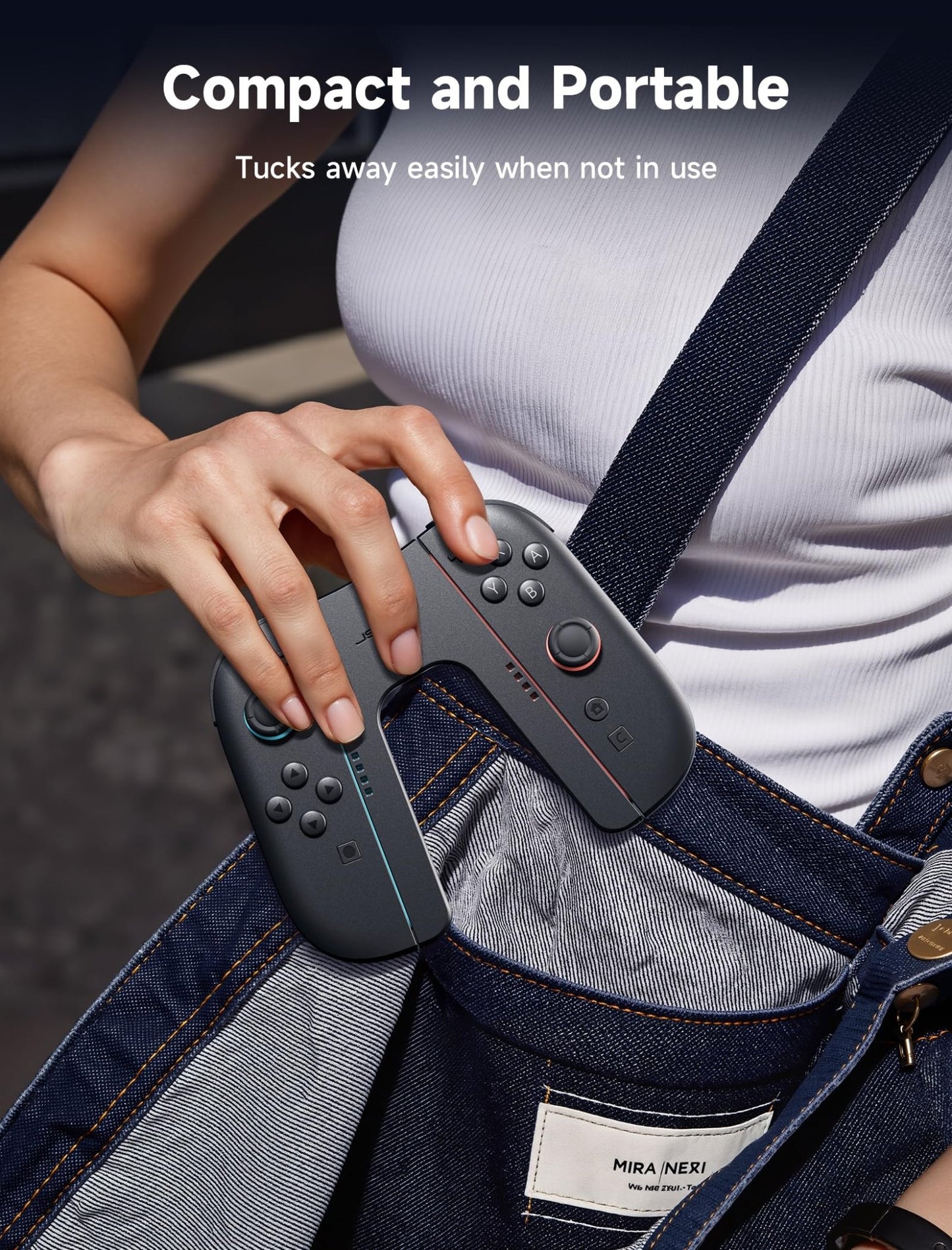 Switch 2 Charging Grip Magnetic, Controller for Switch 2 JoyPads JSAUX