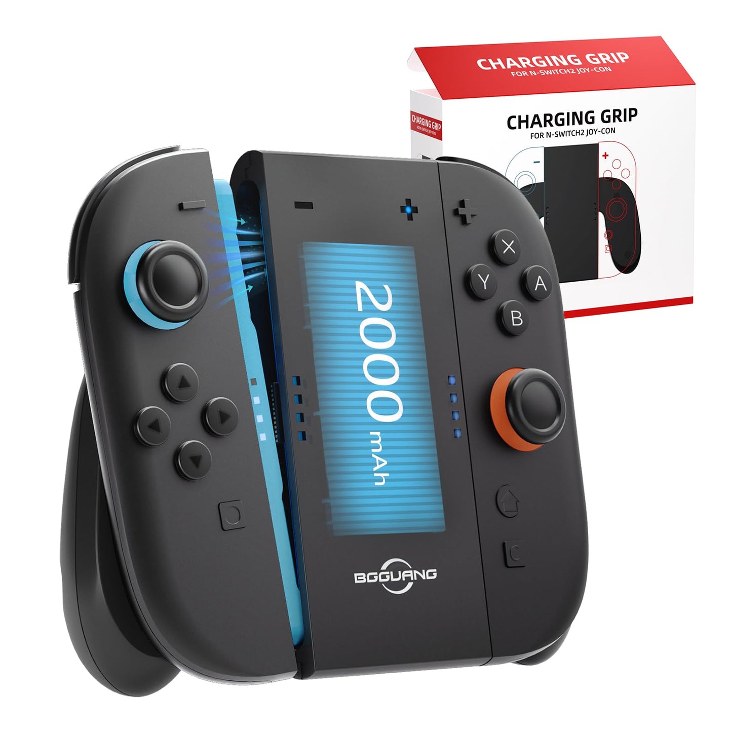 Switch 2 Joycon Charging Grip BGGUANG