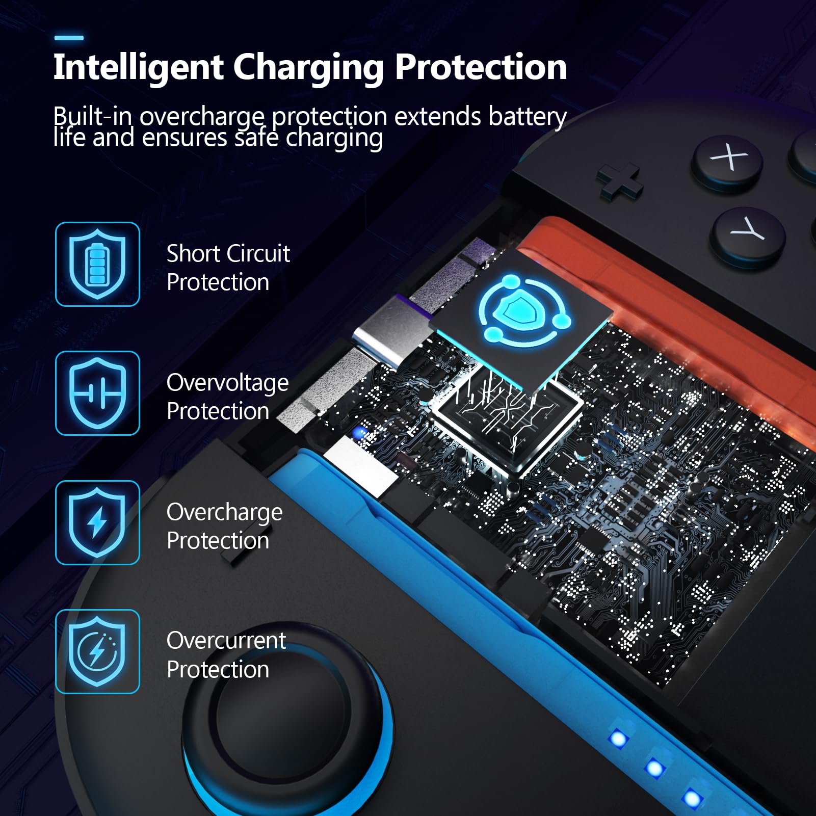 Switch 2 Joycon Charging Grip BGGUANG