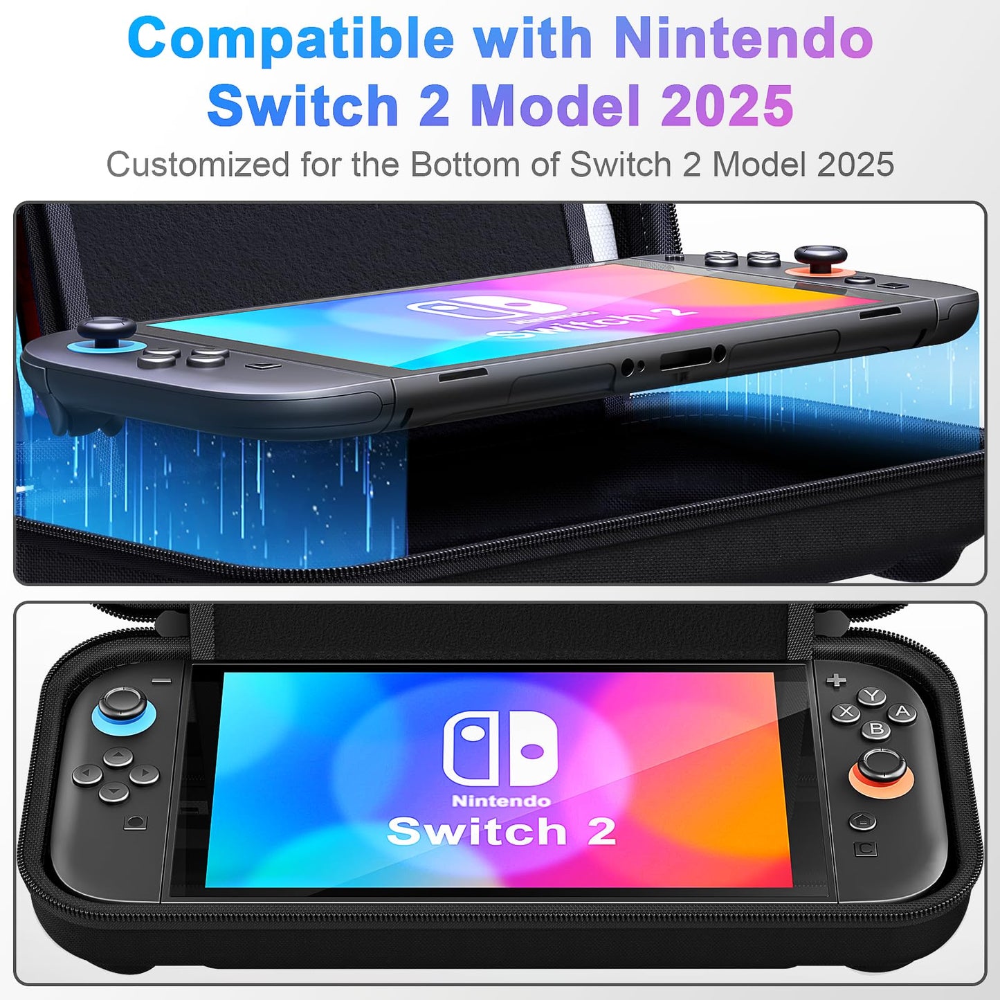 Switch Carrying Case Compatible with Nintendo Switch 2 daydayup