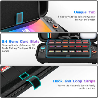Switch Carrying Case Compatible with Nintendo Switch 2 daydayup