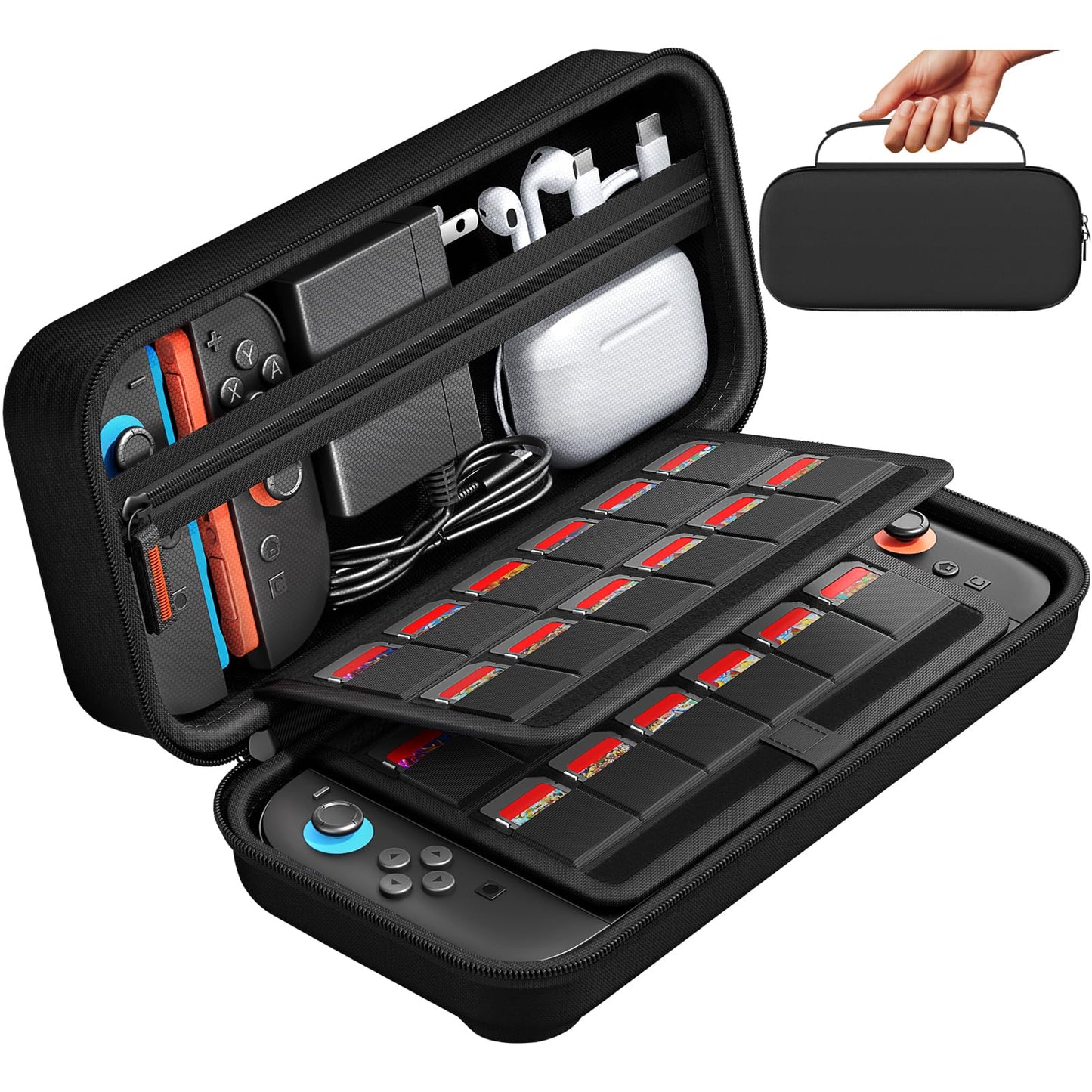 Switch Carrying Case Compatible with Nintendo Switch 2 daydayup