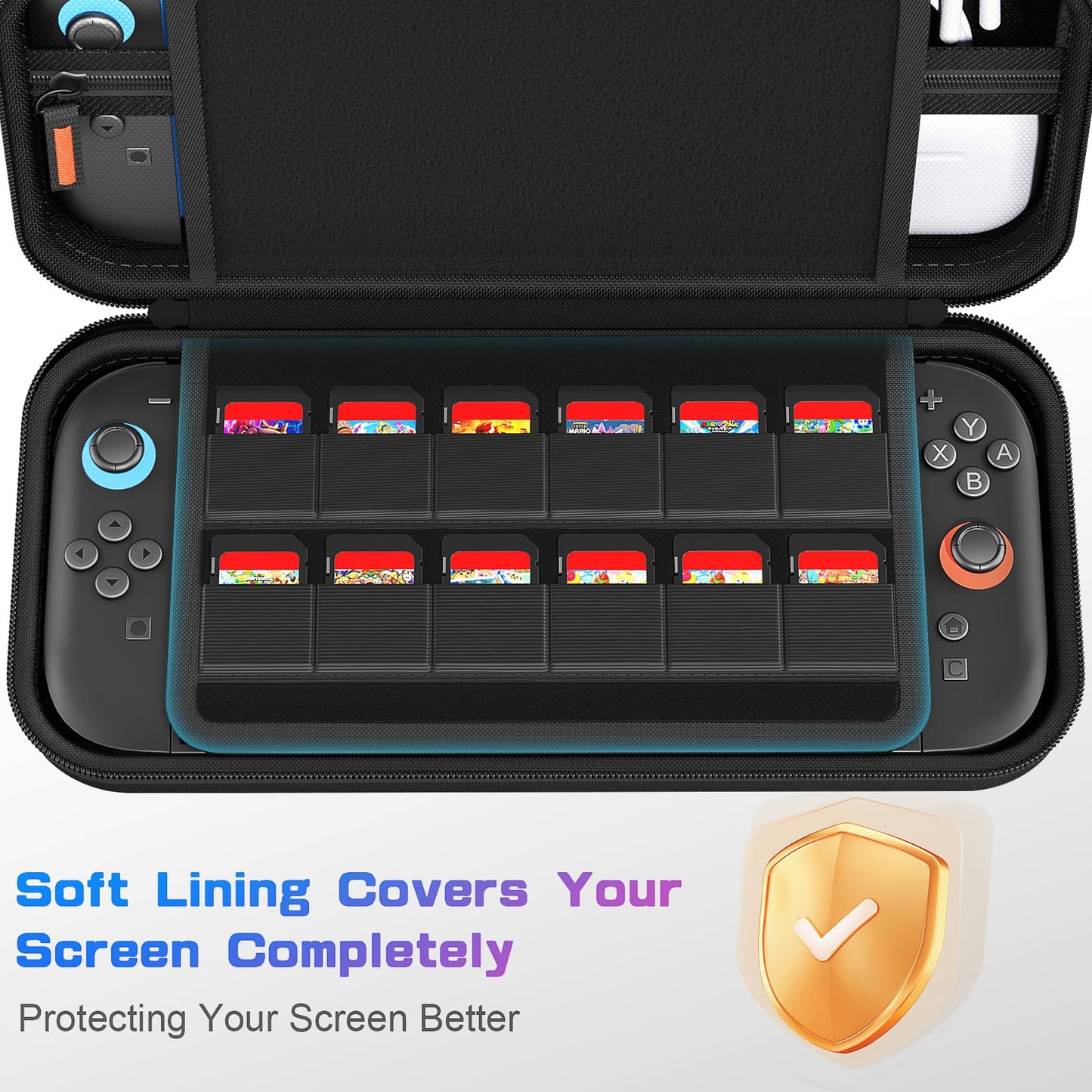 Switch Carrying Case Compatible with Nintendo Switch 2 daydayup