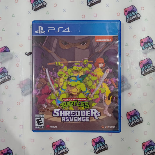 TEENAGE MUTANT NINJA SHREDDER'S REVENGE PS4 easy video game