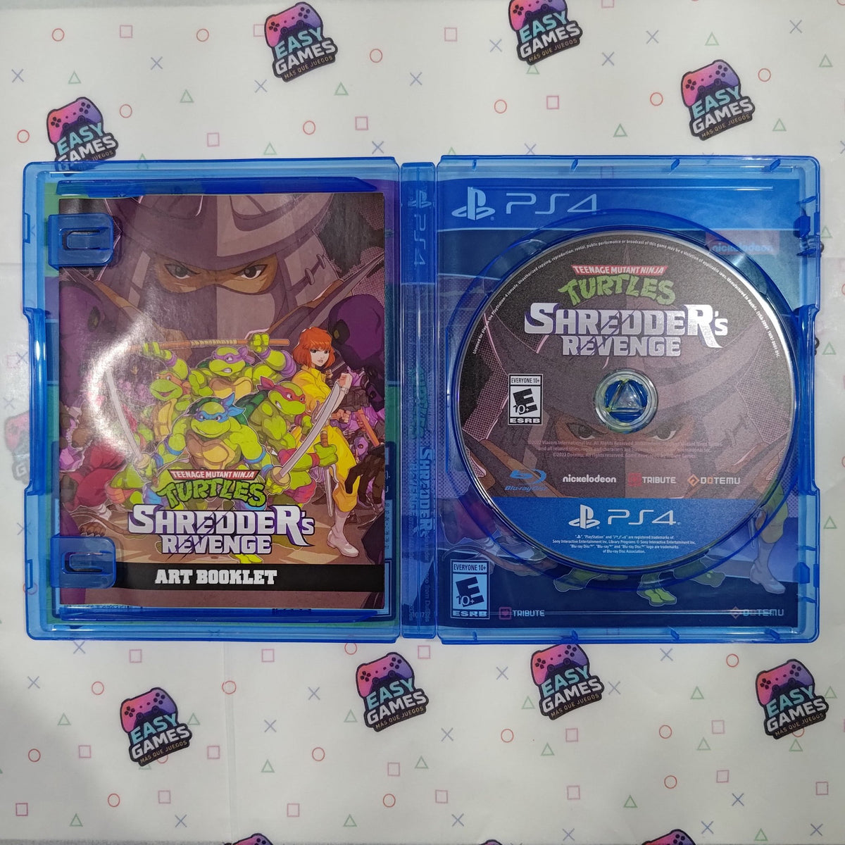 TEENAGE MUTANT NINJA SHREDDER'S REVENGE PS4 easy video game