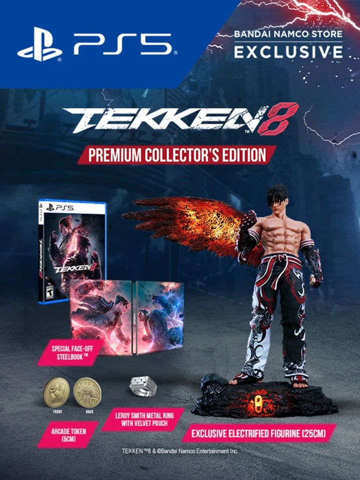 TEKKEN 8 COLLECTOR'S EDITION PS5 easy video game