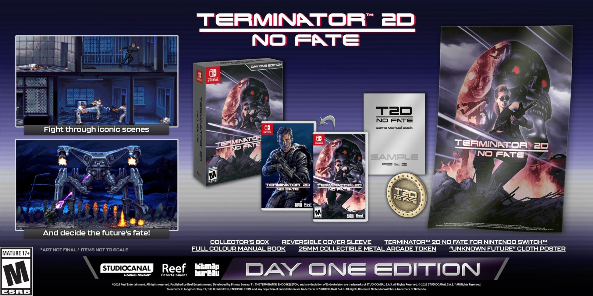 Terminator 2D: NO FATE Day One Edition - Nintendo Switch PM Studios