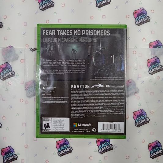 THE CALLISTO PROTOCOL XBOX ONE easy video game