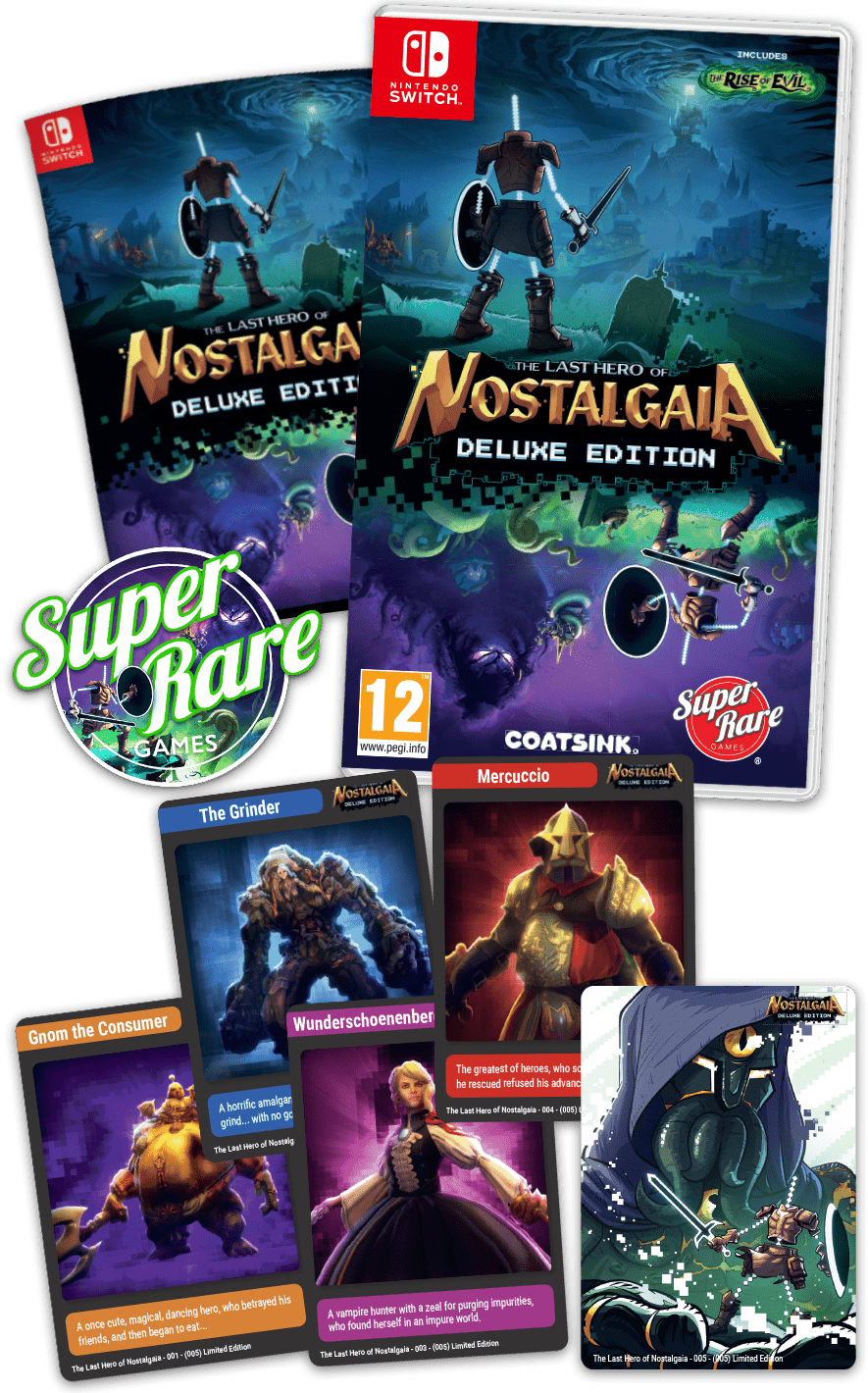THE LAST HERO OF NOSTALGAIA DELUXE SWITCH