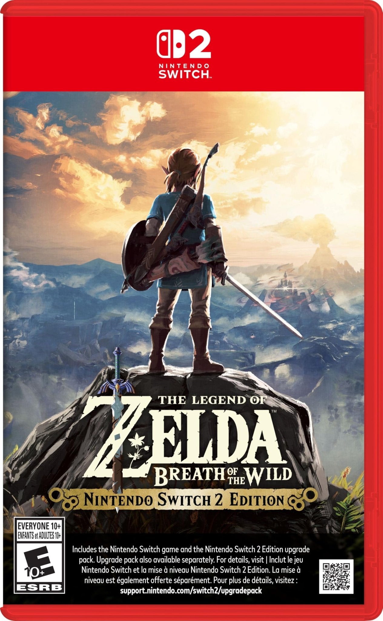 The Legend of Zelda: Breath of the Wild - For Nintendo Switch 2 Nintendo