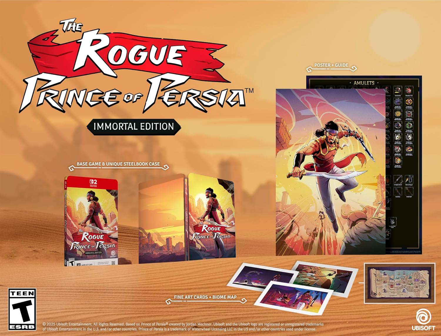 THE ROGUE PRINCE OF PERSIA IMMORTAL EDITION SWITCH 2 EASY GAMES