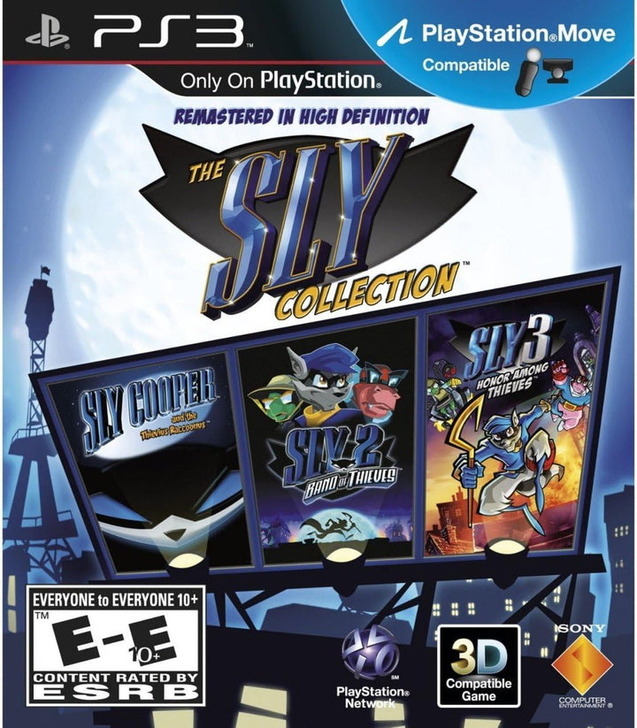 THE SLY COOPER COLLECTION PS3 EASY GAMES
