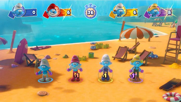 THE SMURFS VILLAGE PARTY PS5 EASY GAMES