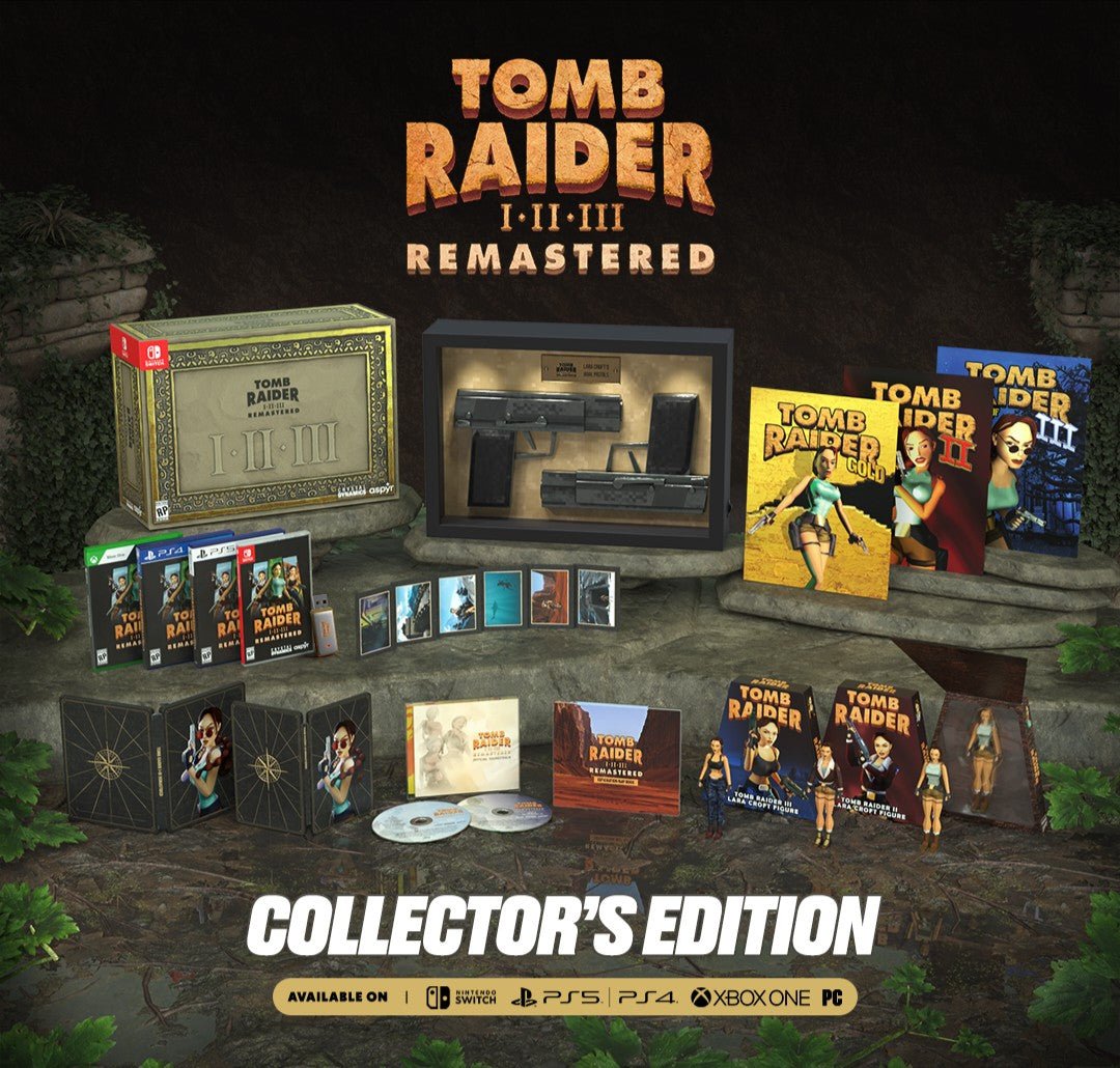 TOMB RAIDER I II III REMASTERED COLLECTOR'S EDITION