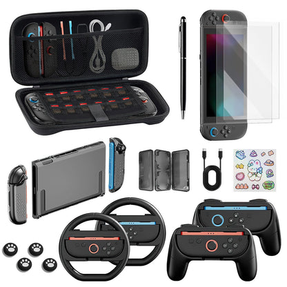 TPGSING Nintendo Switch 2 Accessories Bundle, 18 in 1 Kit for Switch 2 TPGSING