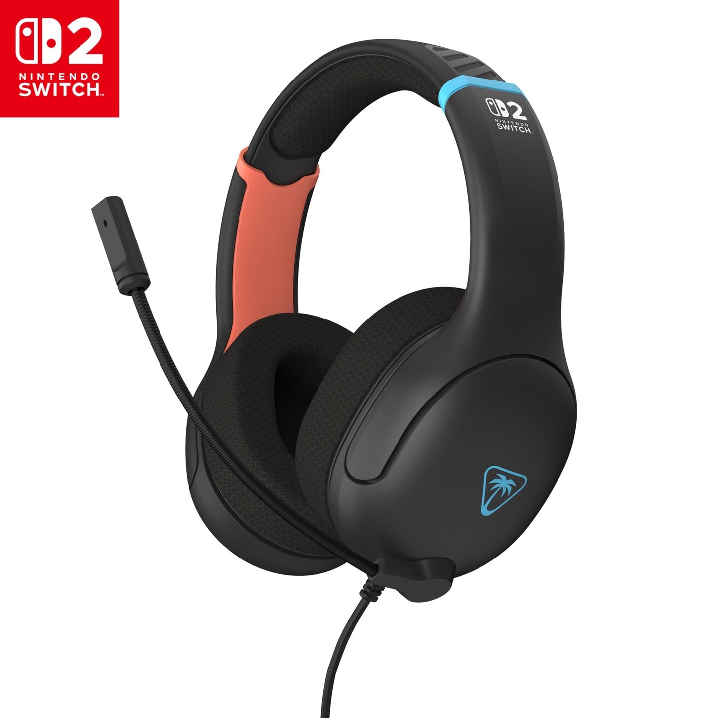 Turtle Beach Airlite Fit Wired Gaming Headset – Officially Licensed for Nintendo Switch 1 y 2 Turtle Beach