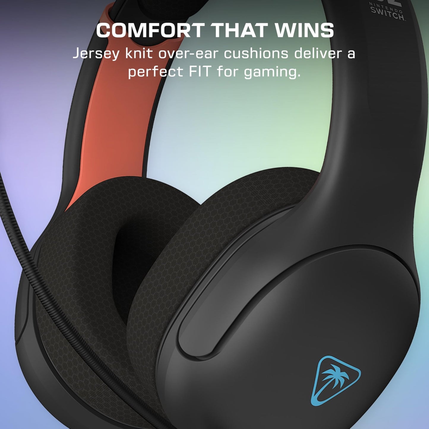 Turtle Beach Airlite Fit Wired Gaming Headset – Officially Licensed for Nintendo Switch 1 y 2 Turtle Beach