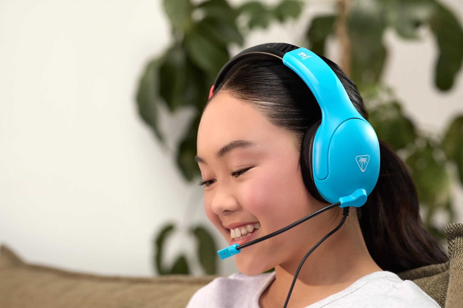 Turtle Beach Airlite Fit Wired Headset: Officially Licensed for Nintendo Switch, Switch 2/Lite/OLED Turtle Beach