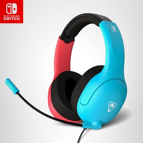 Turtle Beach Airlite Fit Wired Headset: Officially Licensed for Nintendo Switch, Switch 2/Lite/OLED Turtle Beach