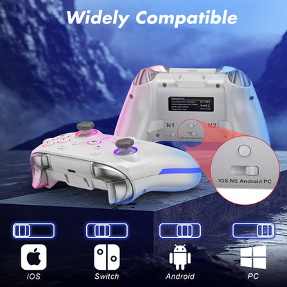 Wireless Pro Controller for Switch 2 Switch/Lite/OLED RuntoGOL