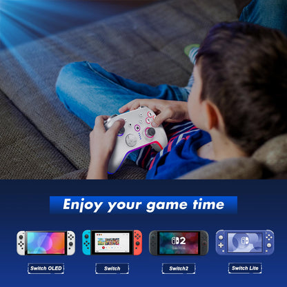 Wireless Pro Controller for Switch 2 Switch/Lite/OLED RuntoGOL