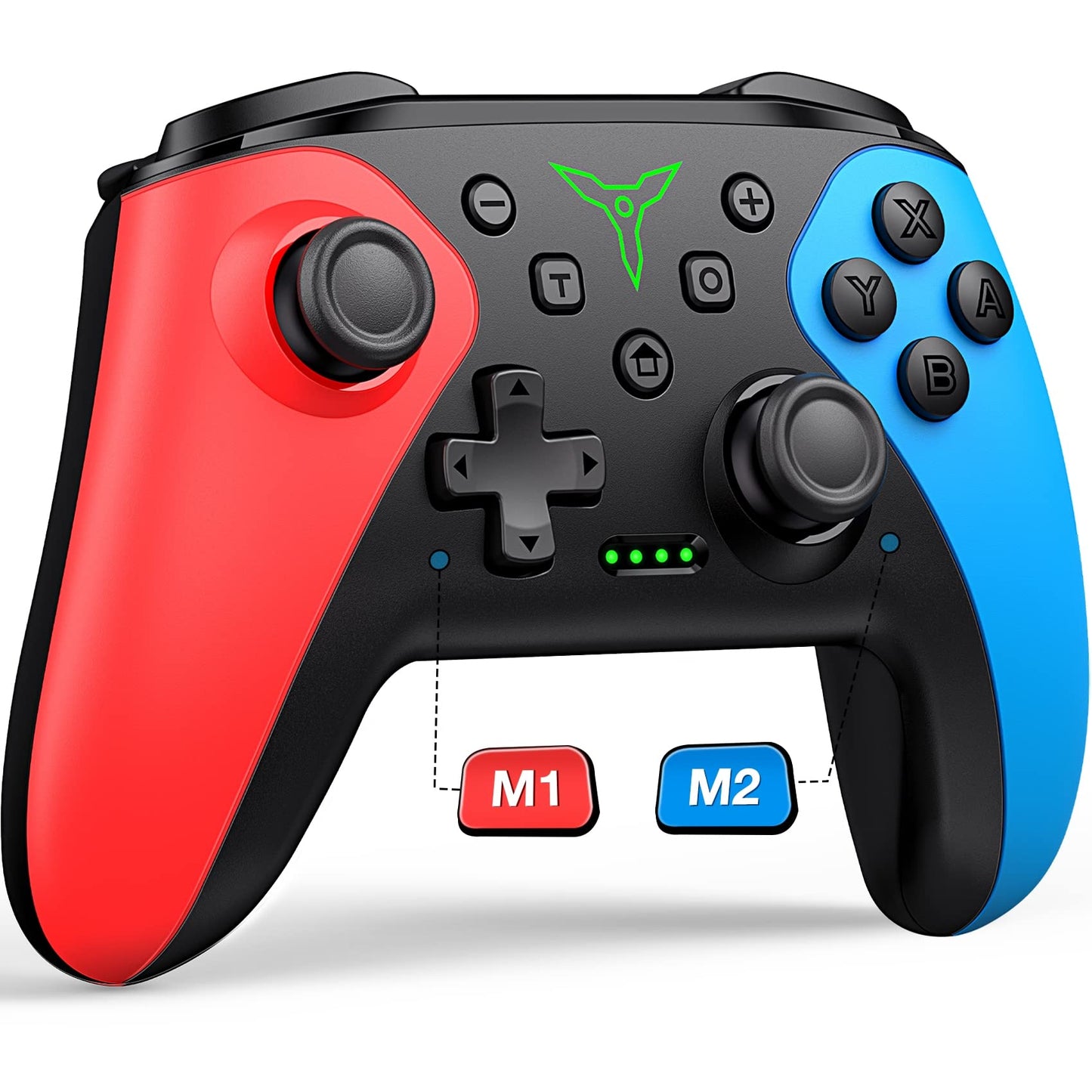 Wireless Switch Controller for Nintendo Switch 1 y 2/Lite/OLED Controller, ELISWEEN