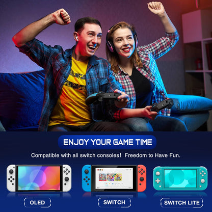 Wireless Switch Controller for Nintendo Switch 1 y 2/Lite/OLED Controller, ELISWEEN