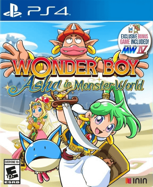 WONDER BOY ASHA IN MONSTER WORLD PS4
