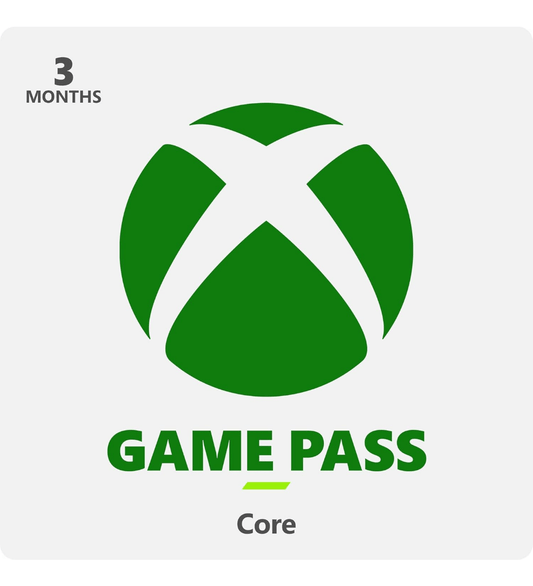 XBOX GAME PASS CORE 3 MESES