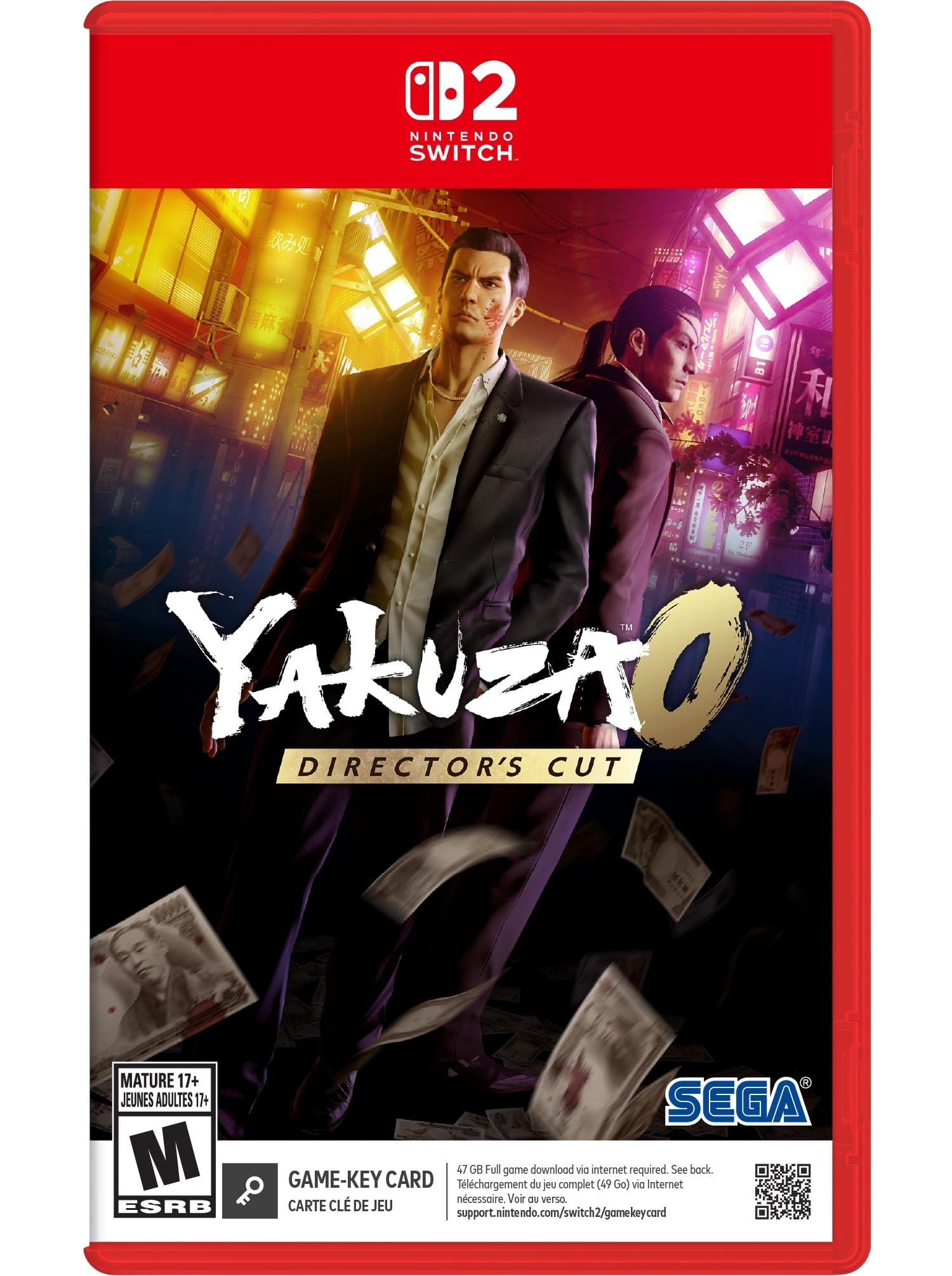 Yakuza 0: Director’s Cut - Nintendo Switch 2 SEGA