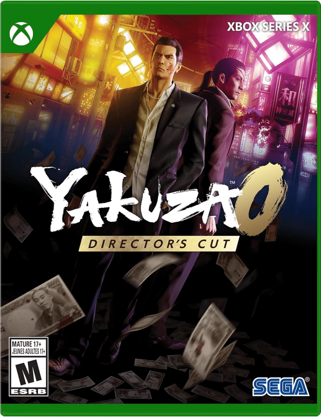 YAKUZA 0 DIRECTOR'S CUT XBOX