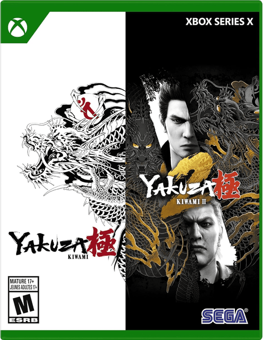 YAKUZA KIWAMI 1 + 2 XBOX