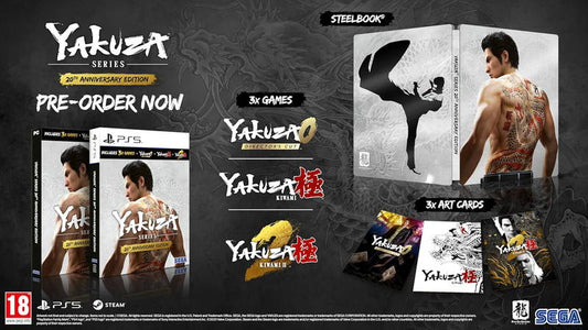 YAKUZA SERIES 20TH ANIVERSARIO PS5