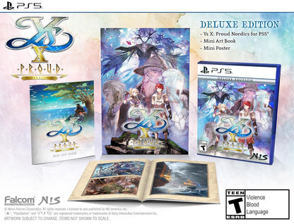 Ys X: PROUD NORDICS : DELUXE EDITION PS5 EASY GAMES