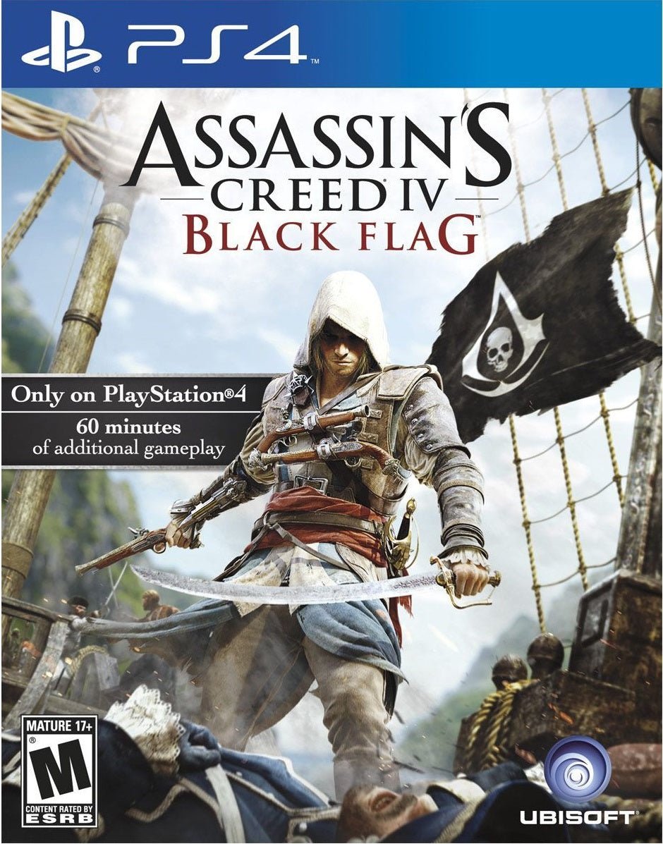 ASSASSIN'S CREED BLACK FLAG PS4 - EASY GAMES