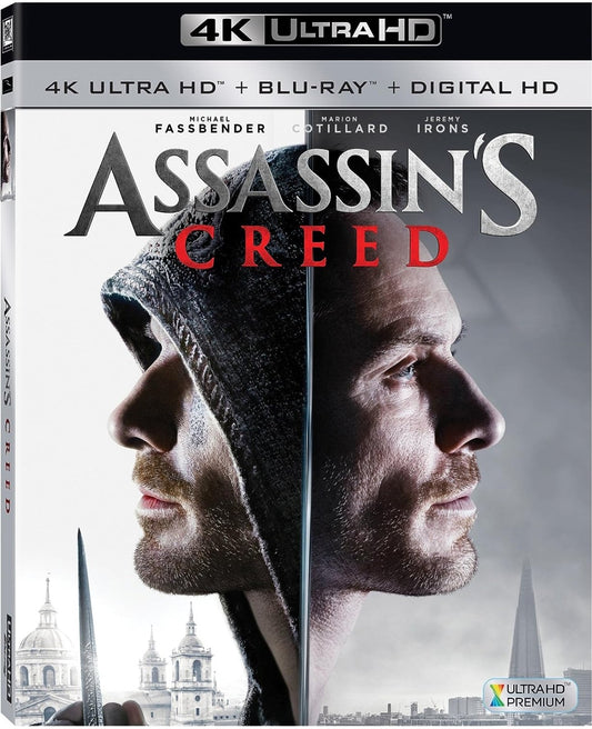 ASSASSIN'S CREED BLU RAY 4K