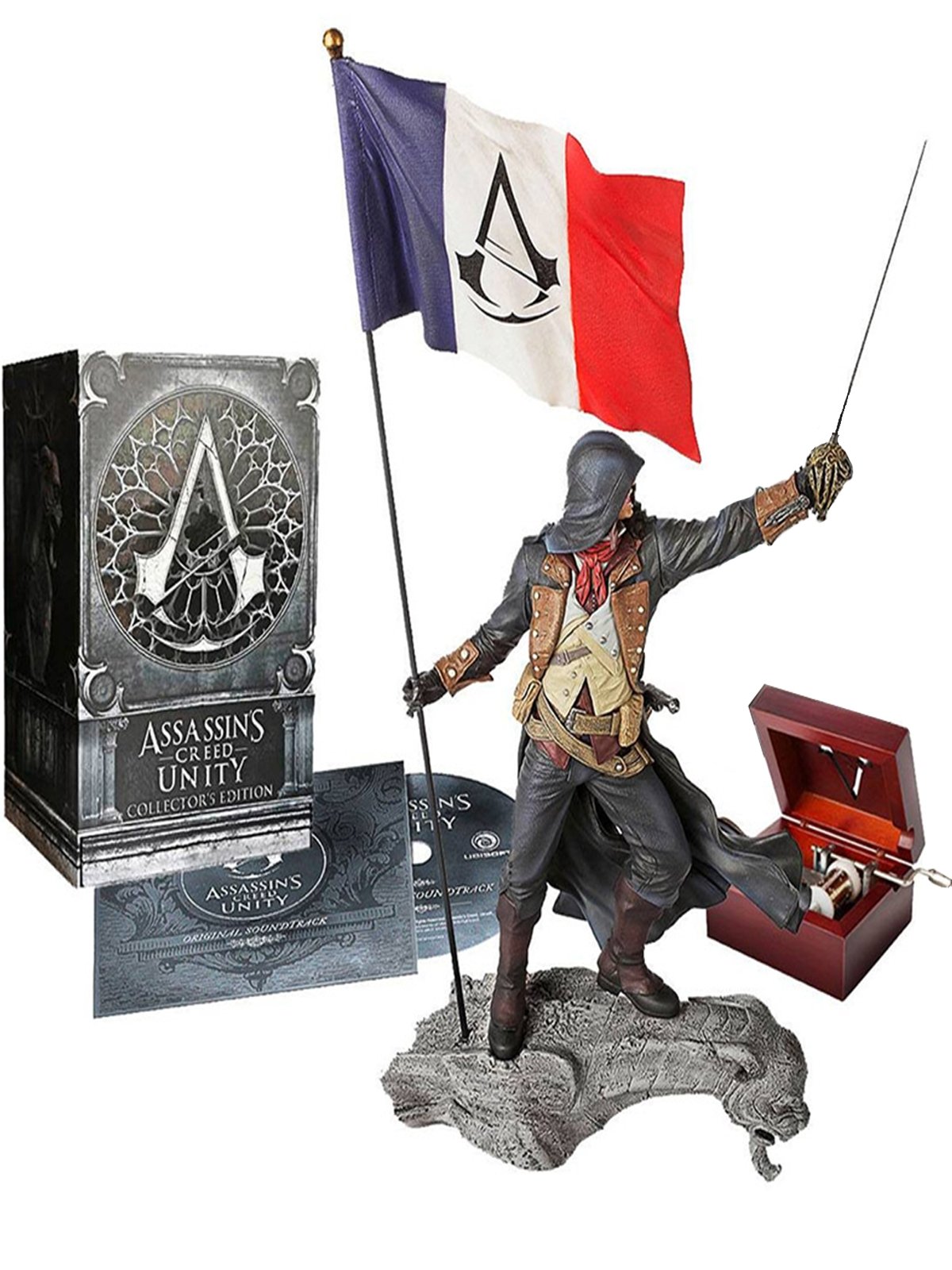 ASSASSIN'S CREED UNITY FIGURA ARNO DORIAN + ACCESORIOS - Easy Video Game