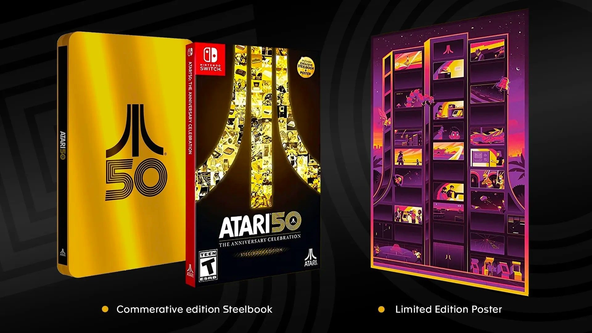 ATARI 50 ANIVERSARIO SWITCH