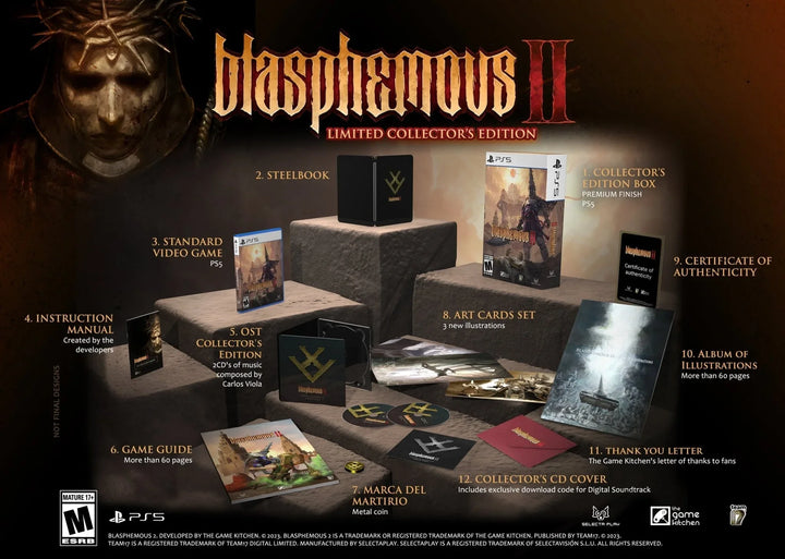 BLASPHEMOUS 2 COLLECTOR'S PS5 easy games