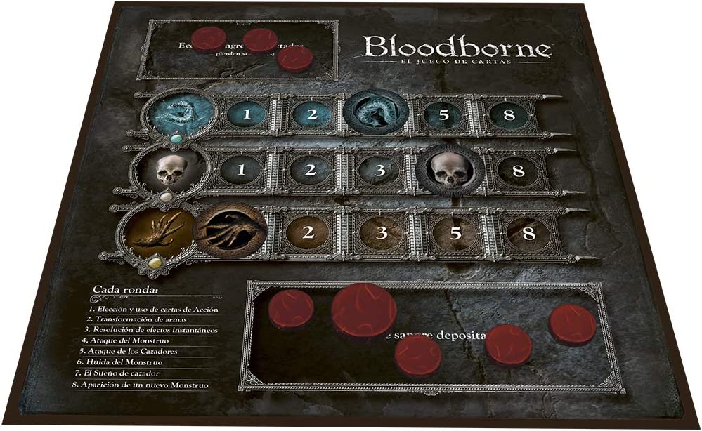 BLOODBORNE JUEGO DE CARTAS + EXPANSION ESPAÑOL *RARO - EasyVideoGame