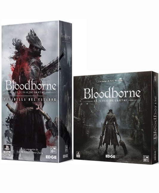 BLOODBORNE JUEGO DE CARTAS + EXPANSION ESPAÑOL *RARO