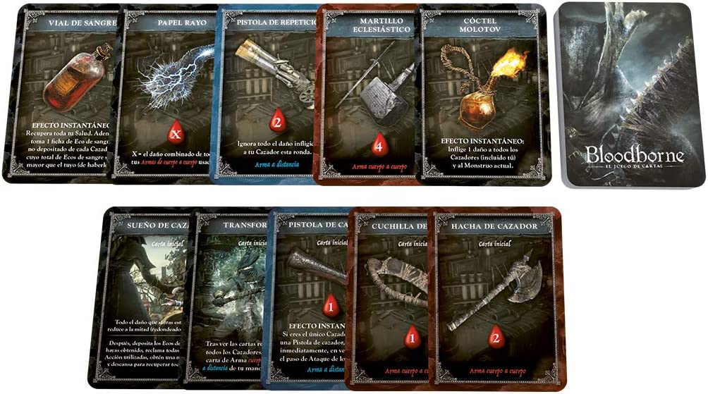 BLOODBORNE JUEGO DE CARTAS + EXPANSION ESPAÑOL *RARO - EasyVideoGame